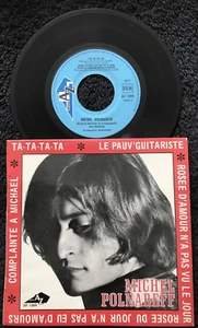 Michel Polnareff - Ta-Ta-Ta-Ta 4 Track 7'' Vinyl FRANCE 1967 CLEANED/TESTED EX - Picture 1 of 8