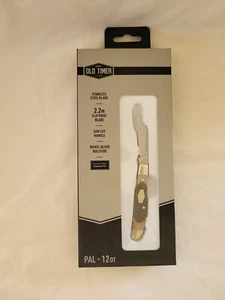 Old Timer PAL 12ot Single Stainless Steel Blade Pocket Knife New In Box - Picture 1 of 4