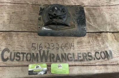 Placa de cubierta de palanca de cambios de piso túnel interior de 5 velocidades Jeep Wrangler TJ 97-02 con bota OEM Foto 1 de 4