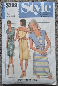 STYLE pattern 3399 Misses' Cover-Up & Dress size 16 Bust 97 Waist 76 Hip 102 - Picture 1 of 2
