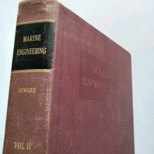 Marine Engineering Volume 2 Vol II Vintage Engineering 1944 Naval Architects - Picture 1 of 23