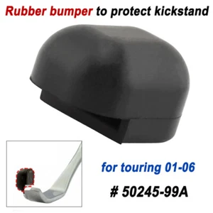 For Harley Kick Stand Bumpers Touring CVO Electra Road King Street Glide 2001-06 - Picture 1 of 7
