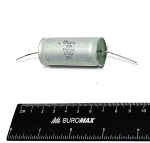 6pcs 5.6uF 250V Metallized Polyester Film Capacitors K73-16 PETP Audio USSR - Picture 1 of 3