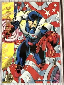 1994 Fleer Marvel Universe US Agent Series 5 Moment of Truth Card #163 - Bild 1 von 3