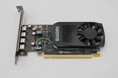 Nvidia Quadro P1000 4GB GDDR5 Video Graphics Card 4x Mini DP HP 919987-001 - Image 1 of 4