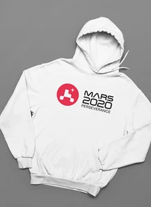 Mars 2020 Hoodie - Nasa Perseverance Hooded Sweatshirt - Picture 1 of 7