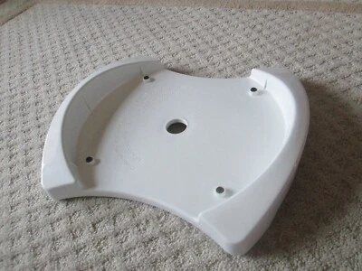 Glass Tray Thane Flavor Wave Deluxe Oven MHO-1200 White Bottom Piece - Image 1 of 3