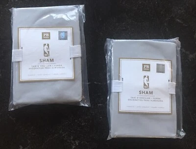 NUEVO Juego de 2 Pottery Barn NBA Shams NY Knicks Foto 1 de 4