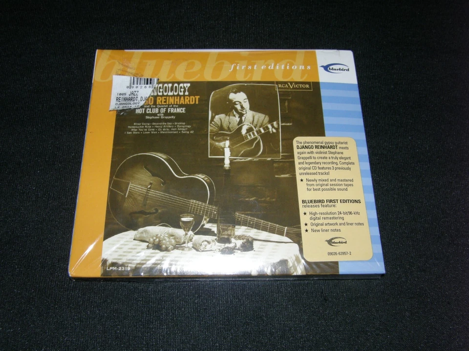 DJANGO REINHARDT DJANGOLOGY FIRST EDITIONS / CD 2002 RCA VICTOR / NEW-SEALED Foto 1 de 4