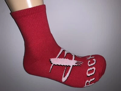 HOUSTON ROCKETS NBA BASKETBALL RED LOGO MENS 1/4 LENGTH SOCKS LARGE - Image 1 of 2