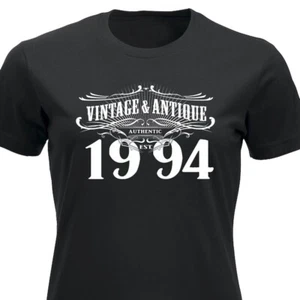Lustiges T-Shirt Geschenk Vintage & Antik Geburtstag für Männer Frauen 1994 - Bild 1 von 18