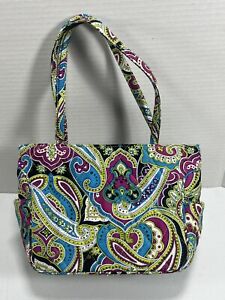 Vera Bradley Silk Purse - Zoe Silk Collection - Paisley Handbag FREE SHIPPING