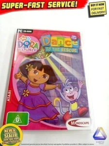 DORA THE EXPLORER Windows PC NEW AUS GAME Dance to the Rescue dancing girls toys - Picture 1 of 1