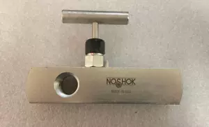 1/2" NPT 316SS MULTIPORT NEEDLE VALVE NOSHOK, 10K PSI, USA MADE FREE SHIPPING - Picture 1 of 4