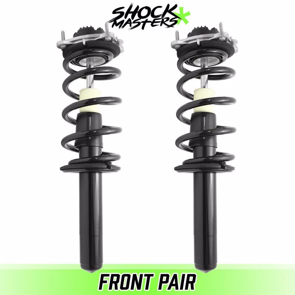 Front Pair Complete Struts with Coil Springs for 2012-2018 Audi A6 Quattro C7 - Изображение 1 из 4