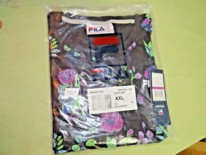 FILA KENSICO TEE SHIRT NWT SIZE XXL FLORAL PRINT UNISEX NEW IN PACK MINT LOT #25 - Picture 1 of 6