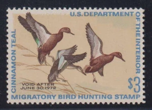 E3629: US #RW38 Mint, OG, VF, NH; CV $42 - Picture 1 of 1