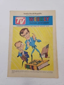 Vintage TV Weekly Aug 15, 1971 | The D.A. Conrad | Yakima Herald Republic | WA - Picture 1 of 3