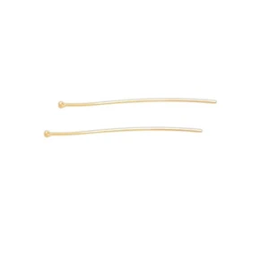 5 pz CHIODINI ARGENTO - ORO 925/000 DECORATIVO BIJOUX ORECCHINI FAI DA TE CM5 - Foto 1 di 1