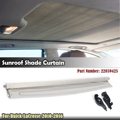 For Buick GM 2010-2016 2012 LaCrosse Car Sunroof Sunshade Cover Gray 22859425 1x — 第 1/4 张图片