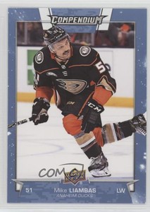 2017-18 Upper Deck Compendium Blue Mike Liambas #610