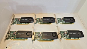 Lot of 6 - NVIDIA Quadro 410 512MB GDDR3 DVI/DP Video Graphic Card - TESTED - Picture 1 of 6