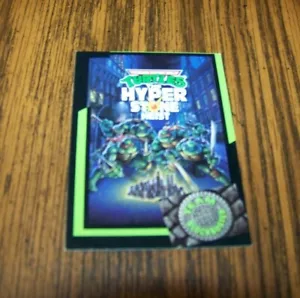 Vintage Video Game Card 1993 Teenage Mutant Ninja Turtles Blockbuster Series #1 - Picture 1 of 2