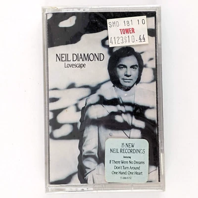 Lovescape (1991) Cassette Album by Neil Diamond - New & Sealed, Columbia Records - Image 1 of 4
