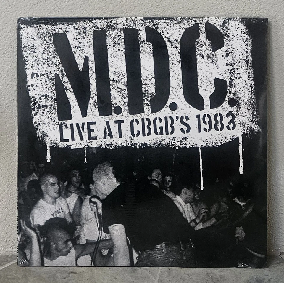 M.D.C. (Millions Of Dead Cops) Live at CBGB's 1983 Vinyl LP NEW (Minor Threat) - Image 1 of 2
