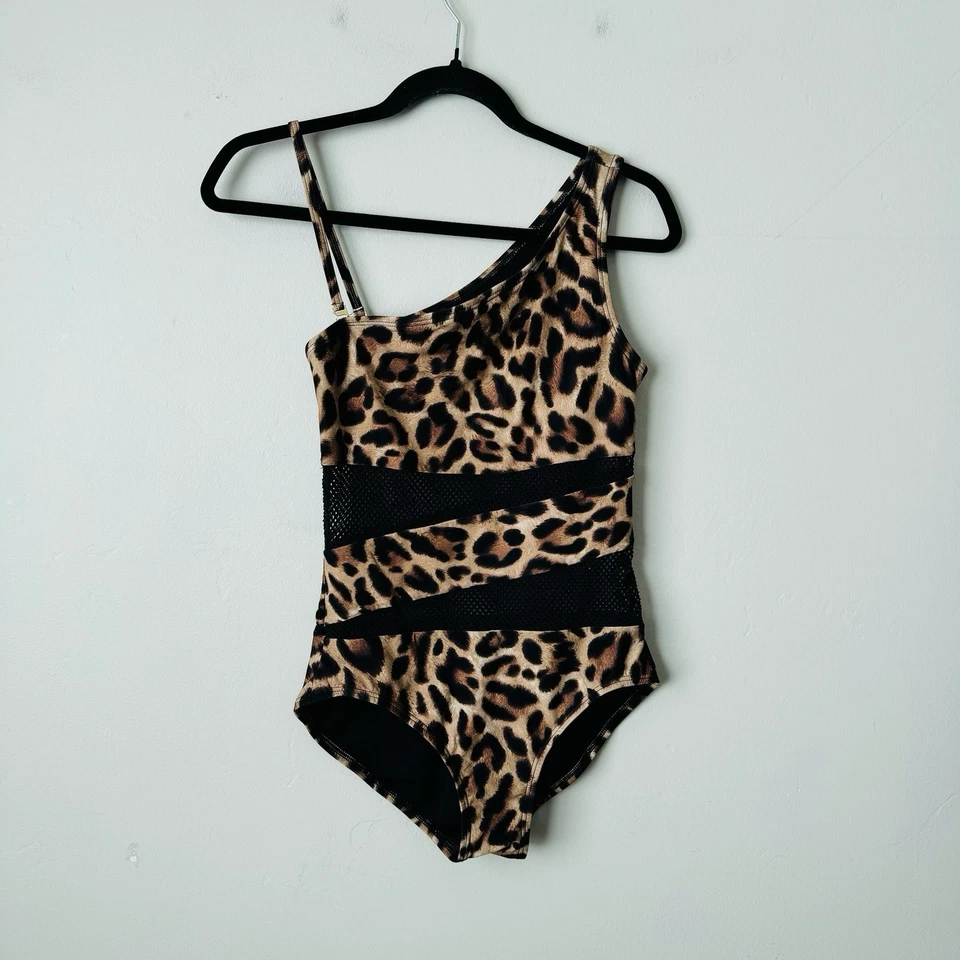 Carmen Marc Valvo Swimwear Cheetah One Piece Women’s Size 6 Foto 1 de 4