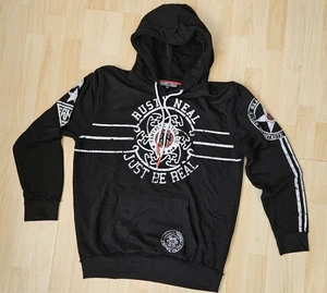 Rusty Neal Hoodie Pullover Herren XXL Schwarz - Bild 1 von 3