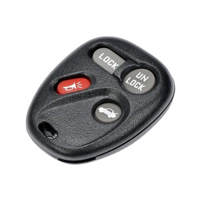 Estuche remoto sin llave para Pontiac Grand Am 2001-2005 | Plástico/caucho/acero negro Foto 1 de 4