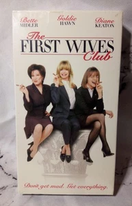 The First Wives Club (VHS, 1997) Bette Midler, Goldie Hawn, Diane Keaton Sealed - Picture 1 of 3