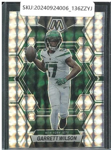 2023 Panini Mosaic Garrett Wilson Base Mosaic #75 - Picture 1 of 2