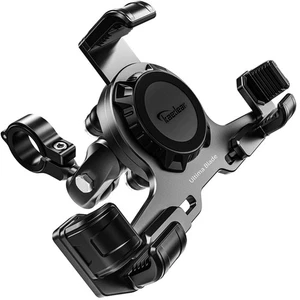 Motorcycle Phone Mount, Aluminum, Anti-Vibrations, Quick Release Button, Dura... - Picture 1 of 7