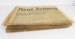 Neue Zeitung Organ der Vereinigten Kommunistischen Partei 1920 bis 1921 KPD - Bild 1 von 14