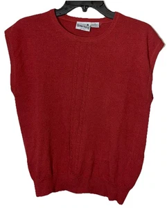 Stanford Vintage Pullover Weste Pulli Lammwolle gerippt Gr. M - Bild 1 von 5