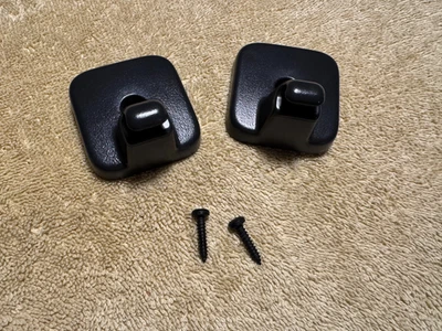 Ford Taurus 2015 OEM clips de visera derecha e izquierda negro Foto 1 de 4