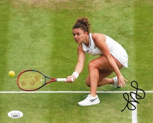 Jasmine Paolini signed 8x10 Foto Autogramm Tennis JSA COA Italien - Bild 1 von 1