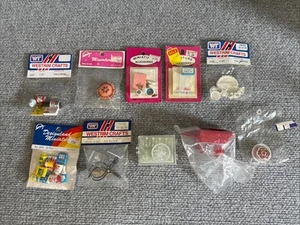 Juego de 10 mini piezas de colección Westrim para casa de muñecas comestibles servicio de té ponche de cristal nuevo - Imagen 1 de 11