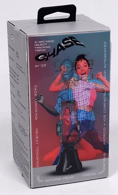 CHASE Face Tracking 360° Moving Tripod Vlogger Robot Head Smartphone IOS/Android - Image 1 of 4