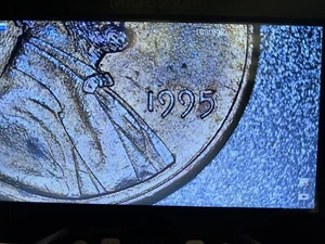 1995 Penny With Multiple Errors See Pictures & More Collector Must View RB Nice - Picture 1 of 24