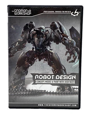 Robot Design: Concept, Model & Paint with Josh Nizzi - Art DVD 55 Min - Image 1 of 4