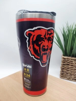 Tervis - Vaso de acero inoxidable 30 oz - Chicago Bears - NFL (RUSH) Foto 1 de 4