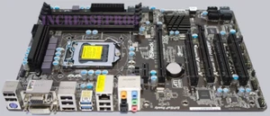 Zócalo de placa base ASRock H77 Pro4/MVP LGA 1155 Intel H77 DDR3 DIMM USB3.0 ATX - Imagen 1 de 5