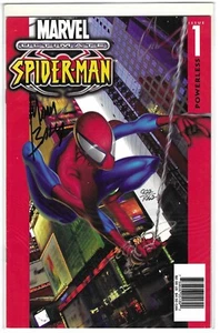 2002 Marvel Comics Ultimate Spiderman KB Toys #1 Signed by Mark Bagley W/ COA - Picture 1 of 2