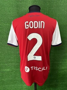 Maglia GODIN Cagliari Match Worn - Lazio Indossata Shirt Jersey Camiseta Uruguay - Imagen 1 de 5