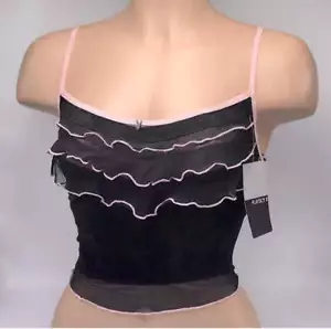Top Playboy para mujer negro | rosa nuevo con etiquetas - Imagen 1 de 4