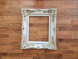 16x20 Vintage White Frame Photography Art Paint Ideas Framed 20x24 Office Decor - Picture 1 of 7