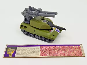 Hasbro Transformers G1 Robot - Brawl - Loose w/ Accessories & Tech Spec - Picture 1 of 10